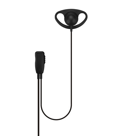 Cikonielf oreillette de sécurité Casque antibruit avec oreillette  talkie-walkie à 2 broches avec MIC PPT pour Motorola XTN Series